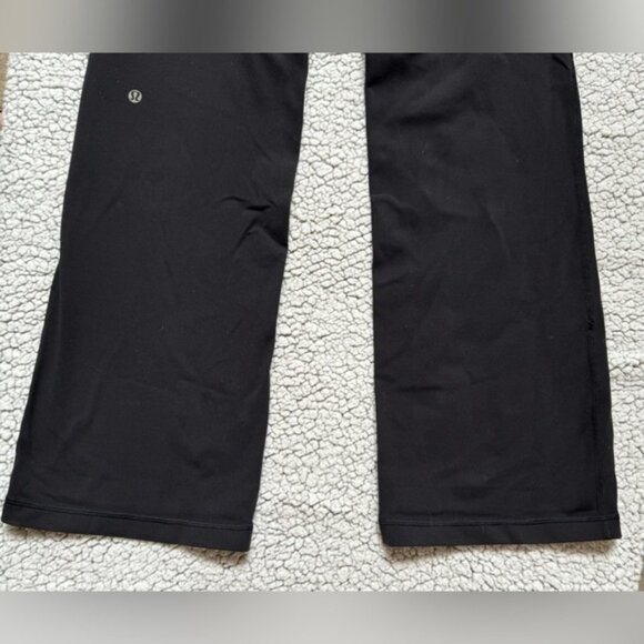 Lululemon Athletica Lulu Astro Pants Regular Length Dot Size 10 Black White Yoga - Picture 12 of 16